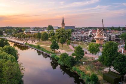 Uitzicht op de binnenstad van Doetinchem