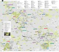 Mountainbike routekaart 2025